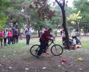 Чемпионат по велофигурному вождению прошел в Бендерах